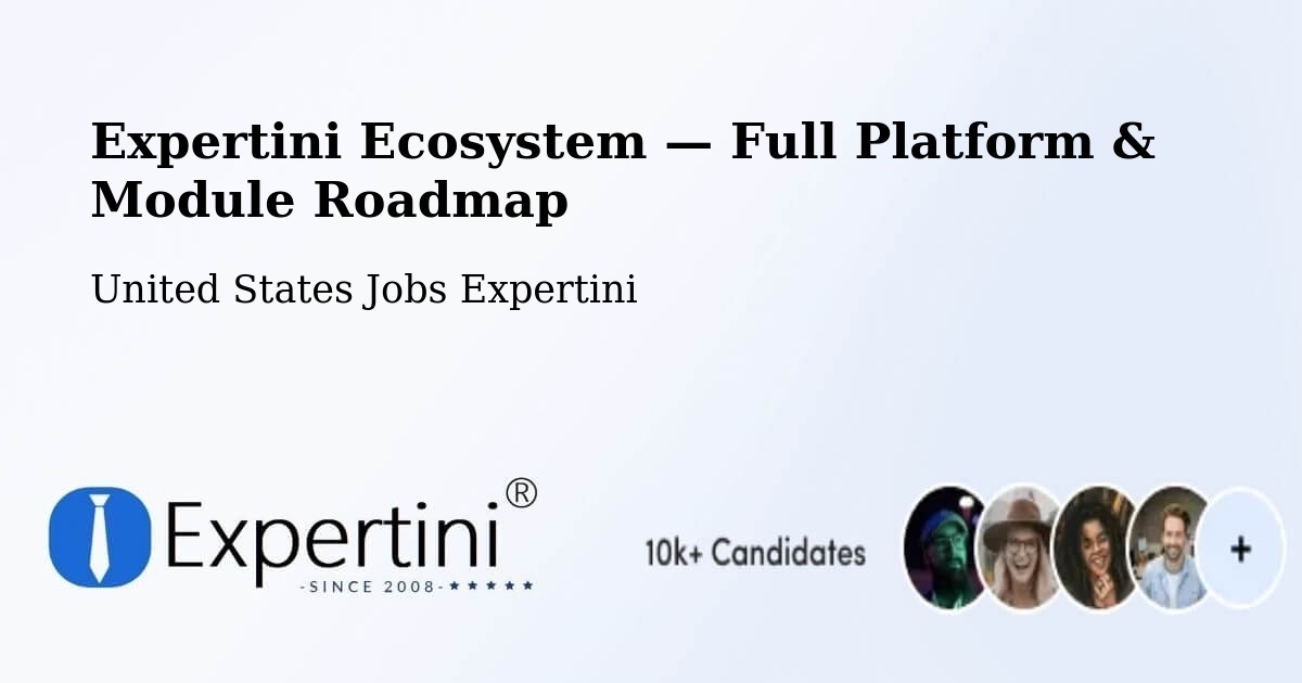 Expertini Ecosystem — Full Platform & Module Roadmap – Long Grove